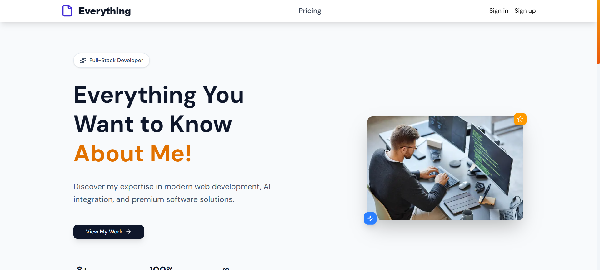 Everything project screenshot